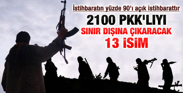 PKK'yı sınır dışına çekecek 13 isim