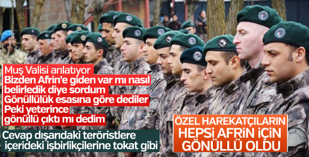 PKK'nın korkulu rüyası PÖH, Afrin'e gidiyor