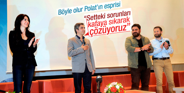 Necati Şaşmaz'dan 'kafasına sıkıyoruz' esprisi