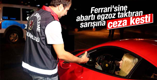 Kadıköy'de modifiyeli araçlara ceza verildi