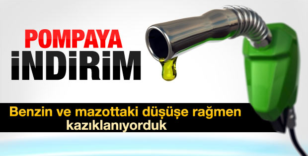 Akaryakıtta indirim