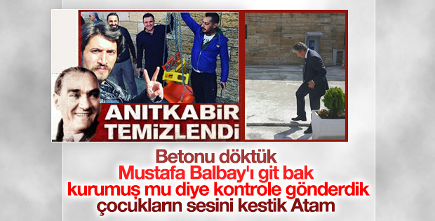 Anıtkabir'deki çocuk parkı kalktı, Posta bayram etti