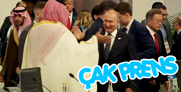 G-20'de Putin ve Selman tokalaşması