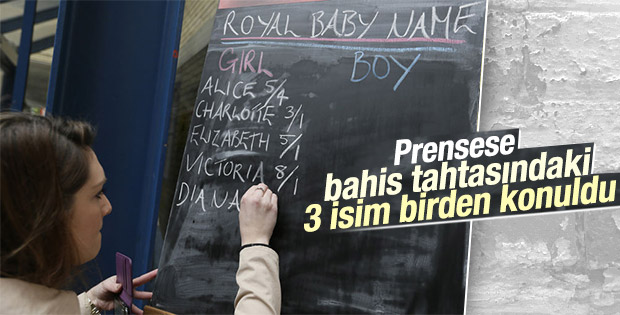İngiliz Kraliyeti'nin minik prensesinin ismi belli oldu
