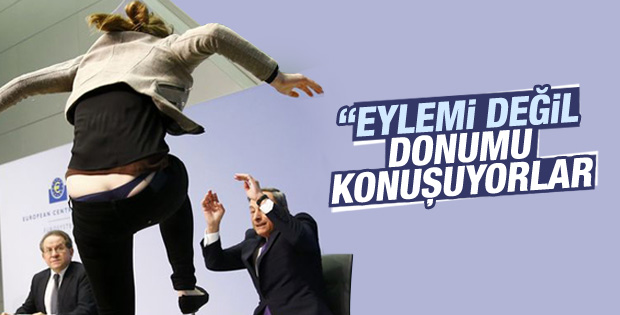 Avrupa Merkez Bankası eylemcisinin kimliği belli oldu