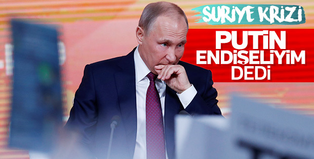 Putin: Dünyadaki durum endişe verici