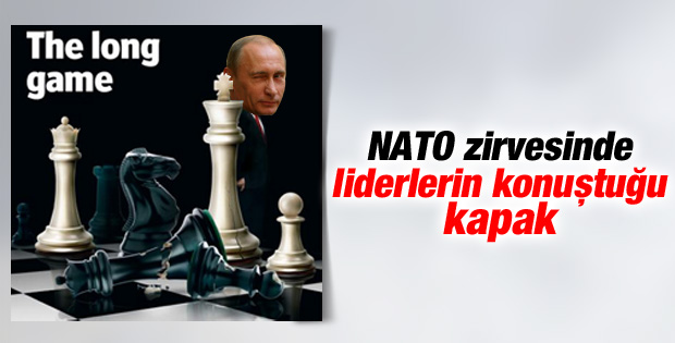 The Economist'in kapağı NATO'ya damga vurdu