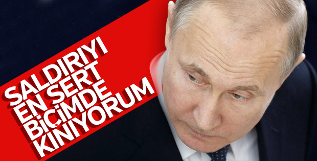 Suriye'ye saldırı sonrası Putin'den ilk açıklama