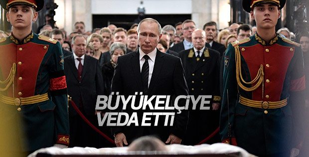 Moskova'da Andrey Karlov için cenaze töreni