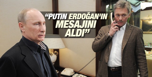 Rusya'dan Erdoğan açıklaması