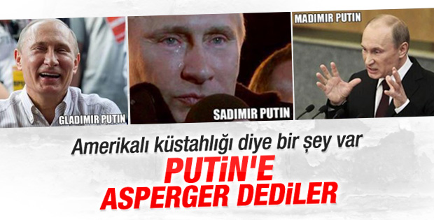 ABD'den Putin'e Asperger Sendromu tanısı