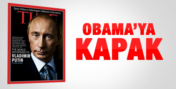 Putin, Time’a kapak oldu