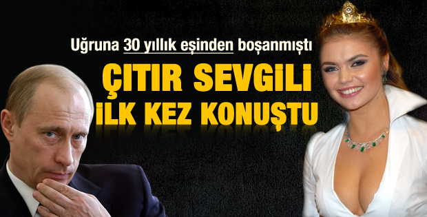 Putin'in sevgilisi Alina Kabayeva sessizliğini bozdu