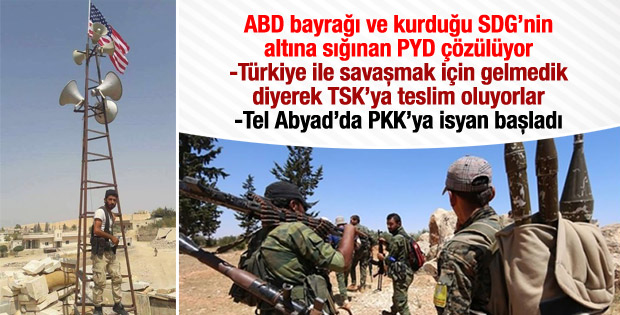 PKK'dan sonra PYD de çözülüyor