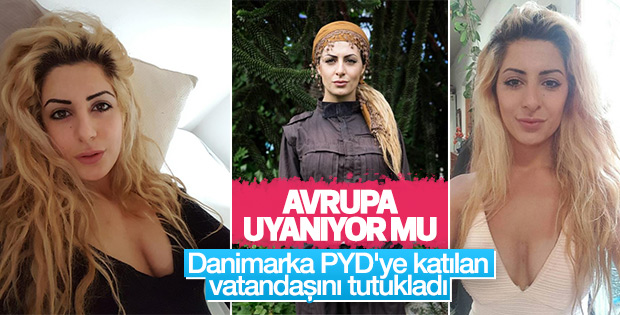 PYD'ye katılan Danimarkalı Joanna Palani tutuklandı