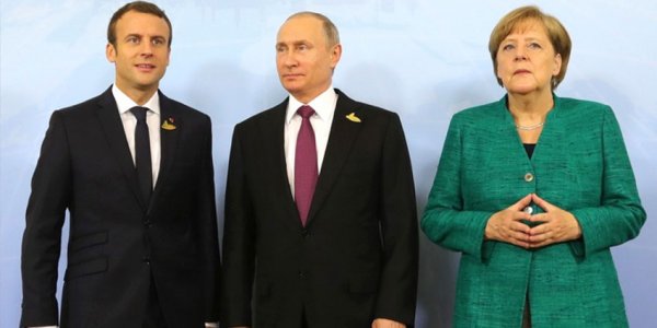 Putin, Merkel ve Macron geliyor