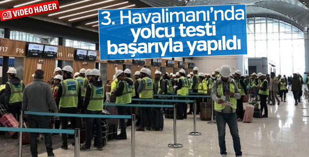 İstanbul Yeni Havalimanı'nda ORAT başladı