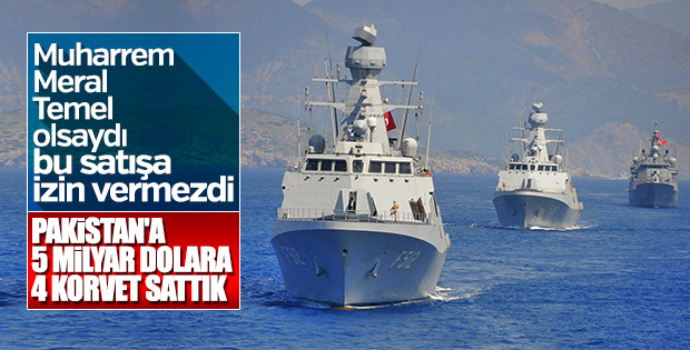Pakistan'a rekor ihracat: 4 geminin fiyatı 5 milyar dolar