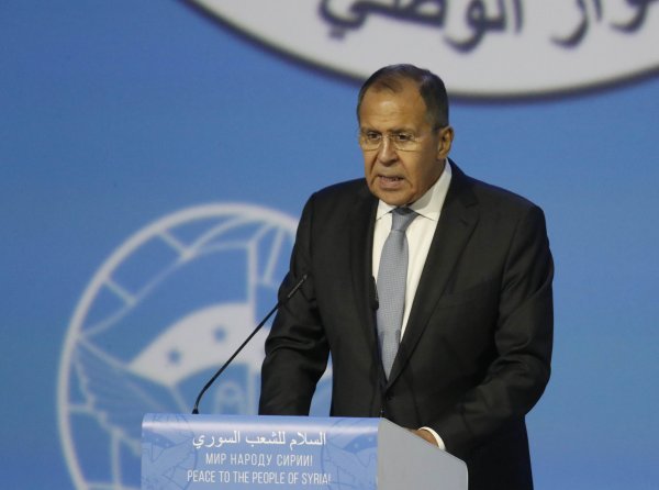 Soçi Zirvesi'nde Lavrov'un konuşmasına tepki