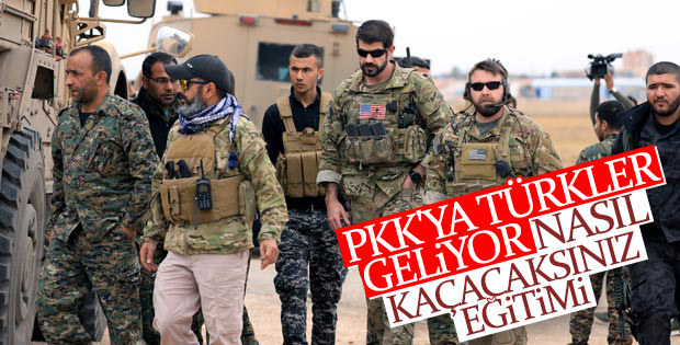 ABD'den PKK'ya eğitim