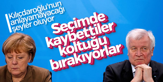Seehofer CSU liderliğini bırakıyor