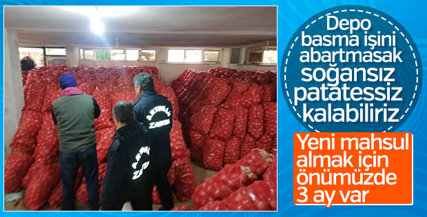 Devlet soğan stokçularına göz açtırmıyor