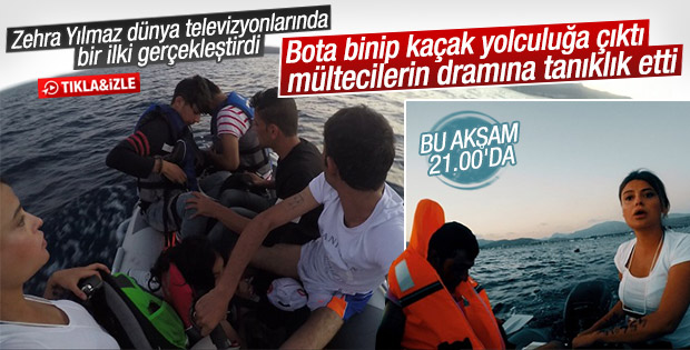 Kaos Hattı mülteci botuna binip Yunanistan'a gitti