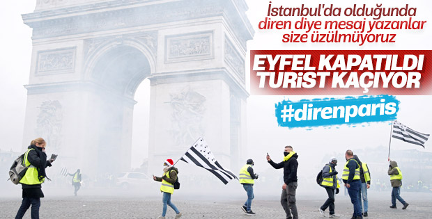 Fransa'da sokaklar yeniden karıştı