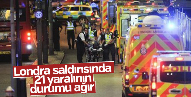Londra saldırısında yaralıların durumu ciddi