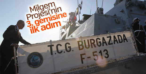 Milli Gemi Burgazada göreve başlıyor