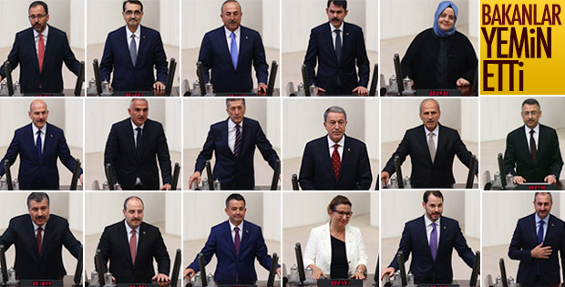 TBMM'de yemin töreni