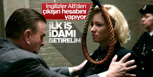 İngiltere'de muhafazakarlar idamın getirilmesinden yana