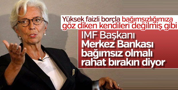 IMF Başkanı'ndan Merkez Bankası çağrısı