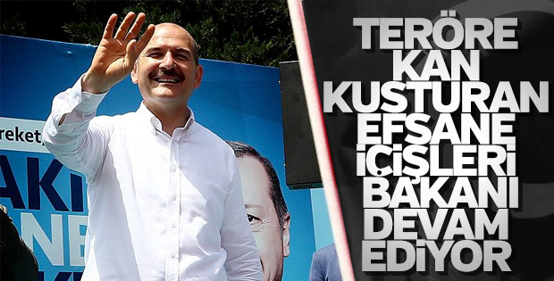 İçişleri Bakanlığı'nda Süleyman Soylu ile devam ediliyor