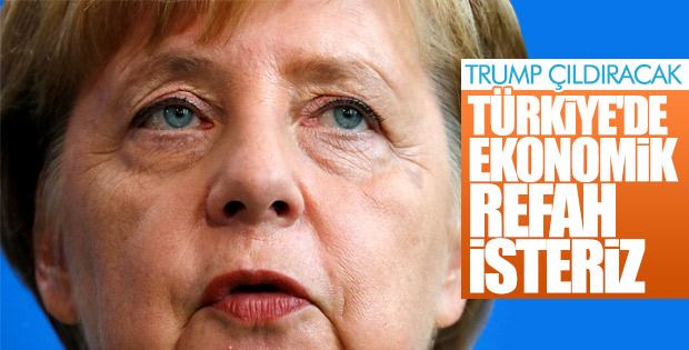 Merkel'den Türkiye açıklaması
