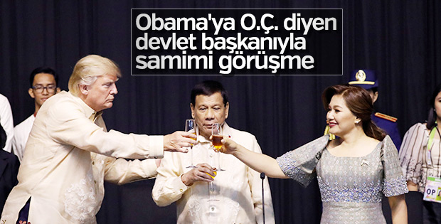 Tarihi Trump-Duterte buluşması