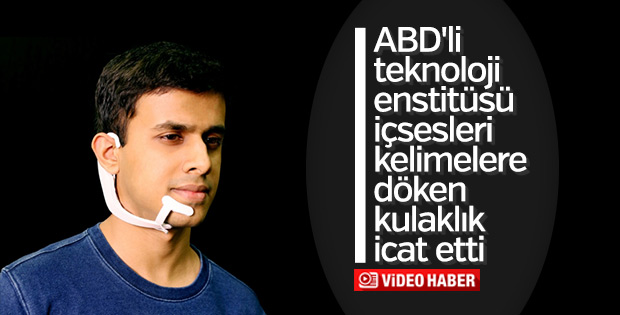 MIT'den devrim gibi icat: İçsesi kelimelere döken kulaklık