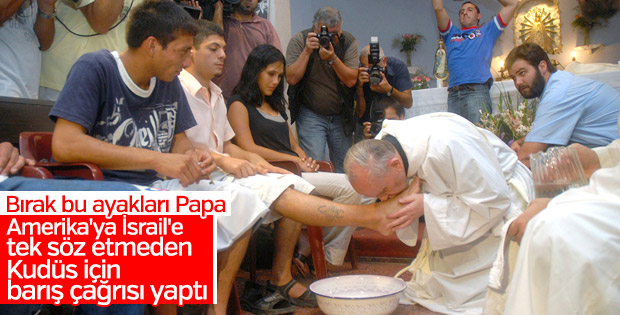 Papa'dan Kudüs için diyalog çağrısı