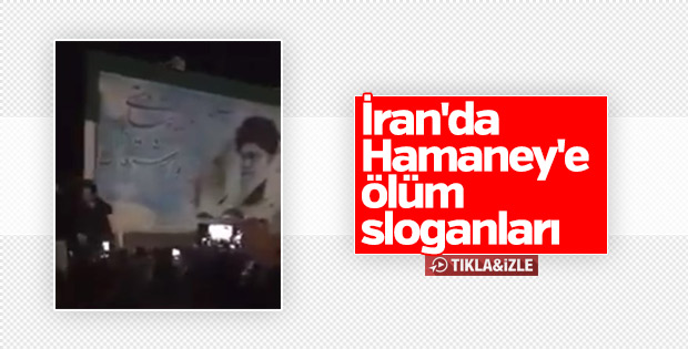 İran'da Hamaney posterleri parçalanıyor