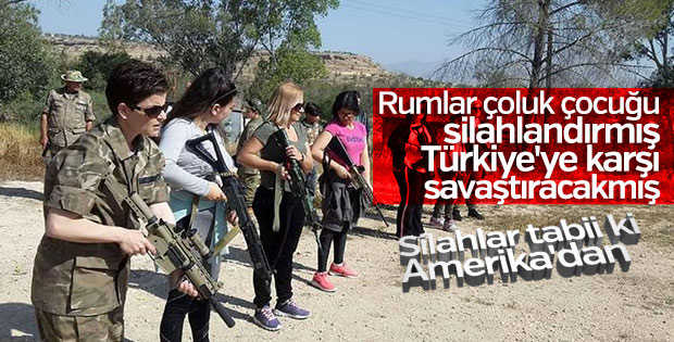 Rum kesimi Türkiye korkusundan silahlandı