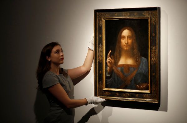 Da Vinci'nin Hz. İsa tablosu 450 milyon dolara satıldı
