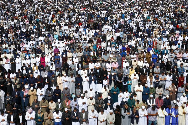 İngiltere'de Bayram coşkusu