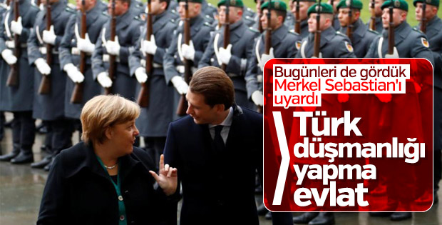 Merkel AB ve Avusturya'yı Türkiye konusunda eleştirdi