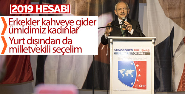 Kemal Kılıçdaroğlu Fransa'da kadınlardan yardım istedi