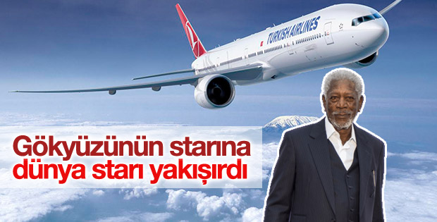 THY'nin yeni marka yüzü Morgan Freeman