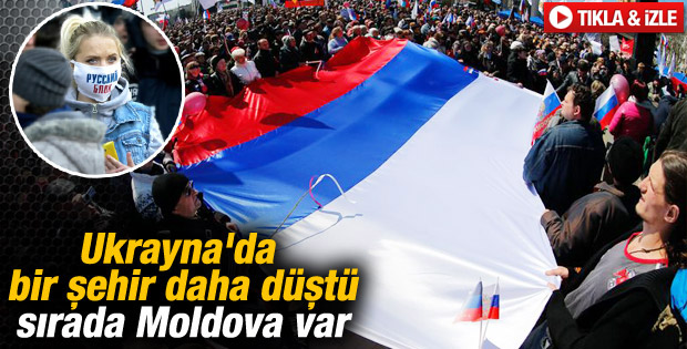 Donetsk'te Rus yanlıları bağımsızlıklarını ilan etti