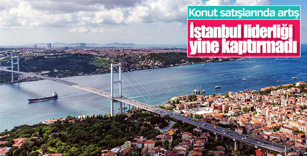 İstanbul konut satışlarında da ilk sırada