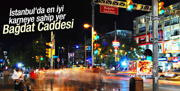 Bağdat Caddesi İstanbul'da en iyi karneye sahip