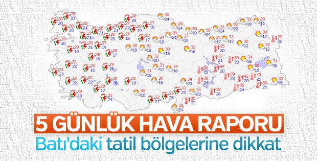 Türkiye genelinde sağanak yağış etkili olacak