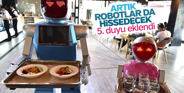 Robotlar da dokunarak hissedebilecek